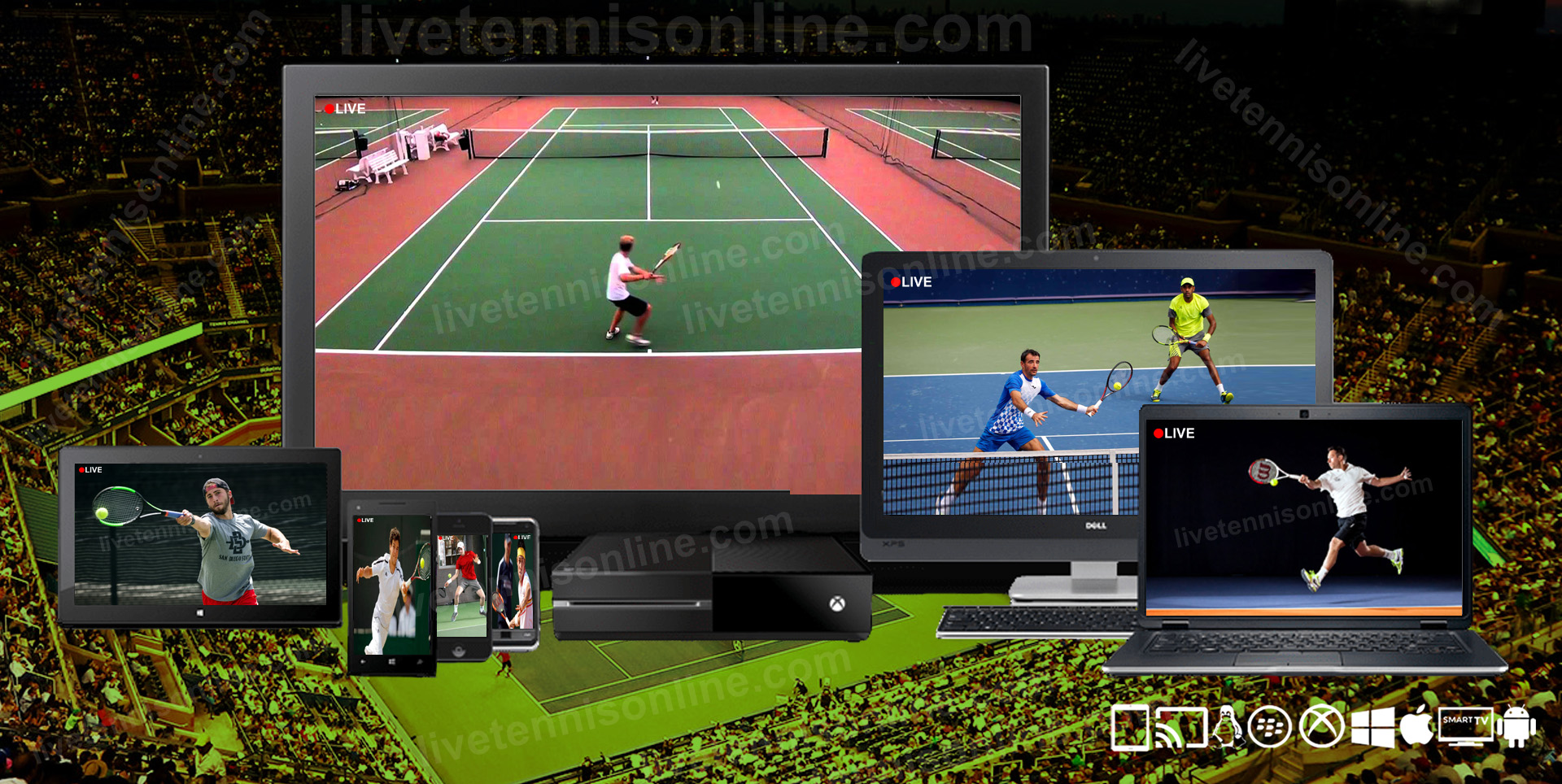 watch tennis live free